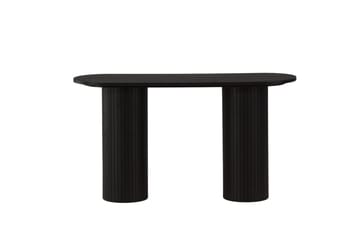 Bianca Sidobord 130x40x72 cm Oval - Svart - Products - Möbler - Bord & matgrupp - Avlastningsbord & sidobord - Brickbord & småbord