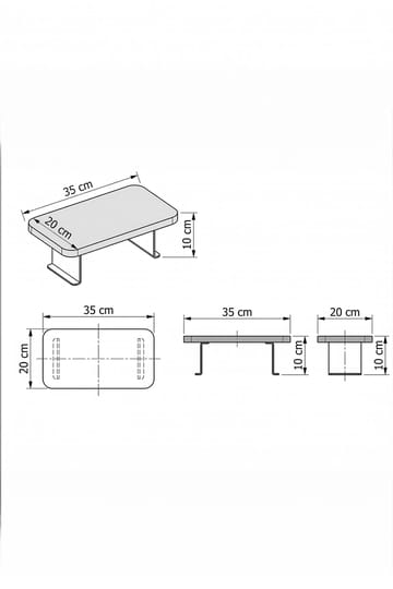 Zayra Armstödsbricka till Soffa - Products - Möbler - Bord & matgrupp - Avlastningsbord & sidobord - Brickbord & småbord
