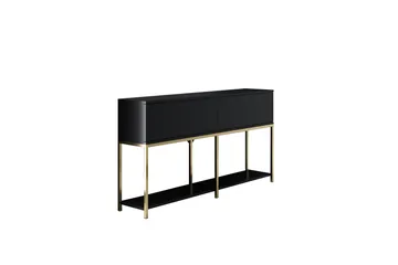 Dorlord Konsollbord 150 cm - Svart/Guld - Products - Möbler - Bord & matgrupp - Avlastningsbord & sidobord - Konsolbord & hallbord