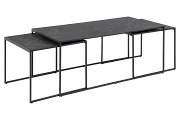 Elgrau Soffbord 120x60 cm - Svart - Products - Möbler - Bord & matgrupp - Avlastningsbord & sidobord - Satsbord