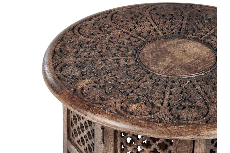 Fayola Sidobord 53 cm - Mörkt trä - Products - Möbler - Bord & matgrupp - Avlastningsbord & sidobord - Brickbord & småbord