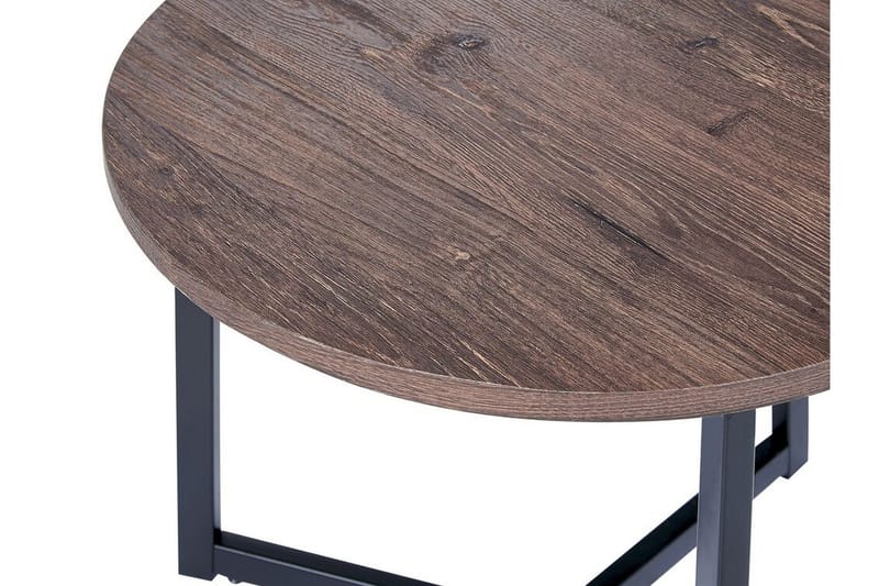 Filmore Sidobord 39 cm - Mörkt trä/Svart - Products - Möbler - Bord & matgrupp - Avlastningsbord & sidobord - Brickbord & småbord