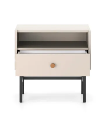 Francisca Sängbord 55 cm - Cashmere - Products - Möbler - Bord & matgrupp - Avlastningsbord & sidobord - Sängbord & nattduksbord