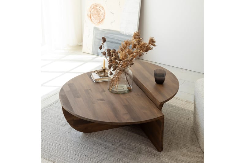Francy Soffbord - Valnöt - Products - Möbler - Bord & matgrupp - Avlastningsbord & sidobord - Satsbord