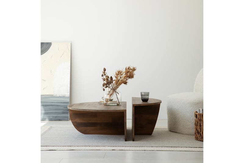 Francy Soffbord - Valnöt - Products - Möbler - Bord & matgrupp - Avlastningsbord & sidobord - Satsbord