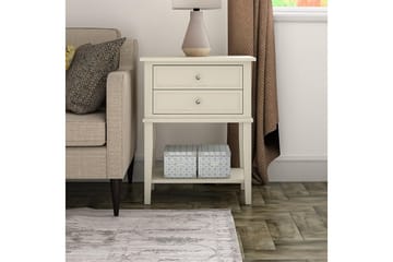 Franklin Sidobord 56 cm Vit - Dorel Home - Products - Möbler - Bord & matgrupp - Avlastningsbord & sidobord - Brickbord & småbord