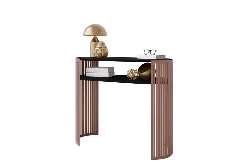 Friend Konsollbord 100 cm - Rosa/Svart - Products - Möbler - Bord & matgrupp - Avlastningsbord & sidobord - Konsolbord & hallbord