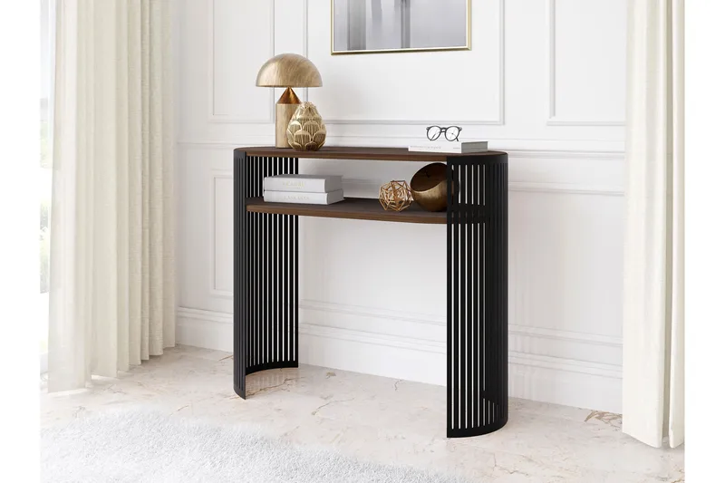 Friend Konsollbord 100 cm - Svart/Brun - Products - Möbler - Bord & matgrupp - Avlastningsbord & sidobord - Konsolbord & hallbord