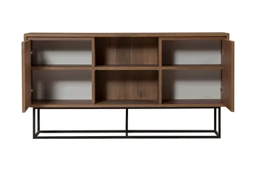 Gawlow Konsollbord 140 cm - Mörkbrun/Svart - Products - Möbler - Bord & matgrupp - Avlastningsbord & sidobord - Konsolbord & hallbord