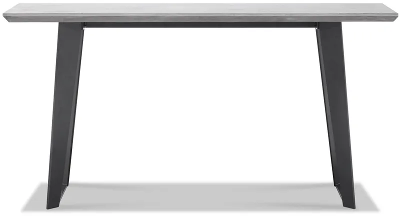 Ghost konsolbord 150 cm med betongskiva - svart / grå betong - Products - Möbler - Bord & matgrupp - Avlastningsbord & sidobord - Konsolbord & hallbord