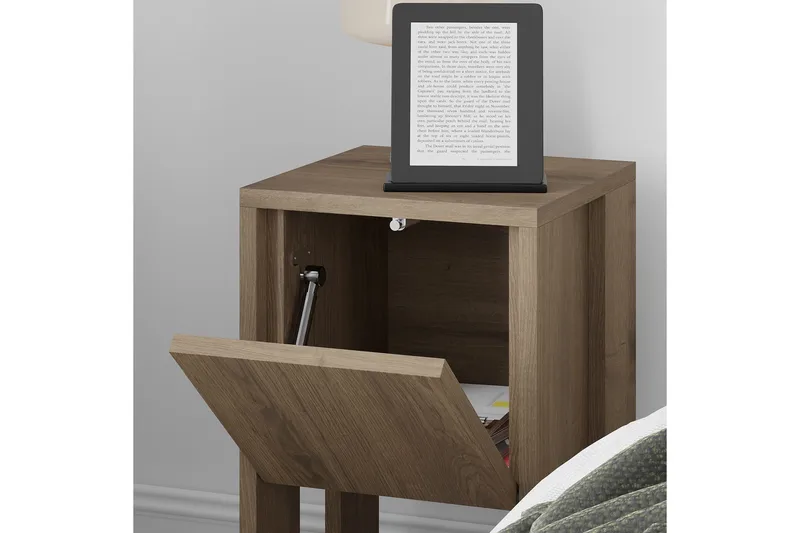 Haelyn Sängbord 30 cm - Brun - Products - Möbler - Bord & matgrupp - Avlastningsbord & sidobord - Sängbord & nattduksbord