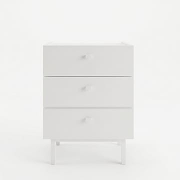 Kamulu Sängbord 47,9x63,5x36,8 cm - Vit - Products - Möbler - Bord & matgrupp - Avlastningsbord & sidobord - Sängbord & nattduksbord