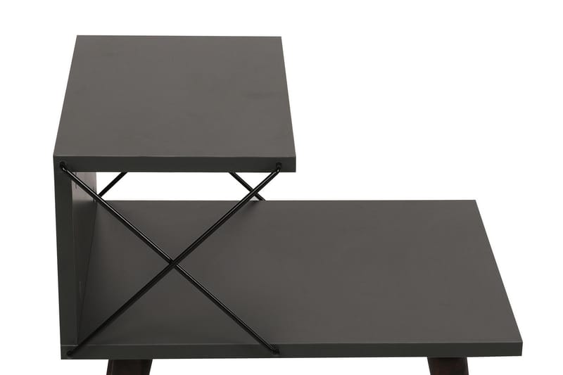 Kaysie Sängbord 50 cm - Antracit - Products - Möbler - Bord & matgrupp - Avlastningsbord & sidobord - Sängbord & nattduksbord
