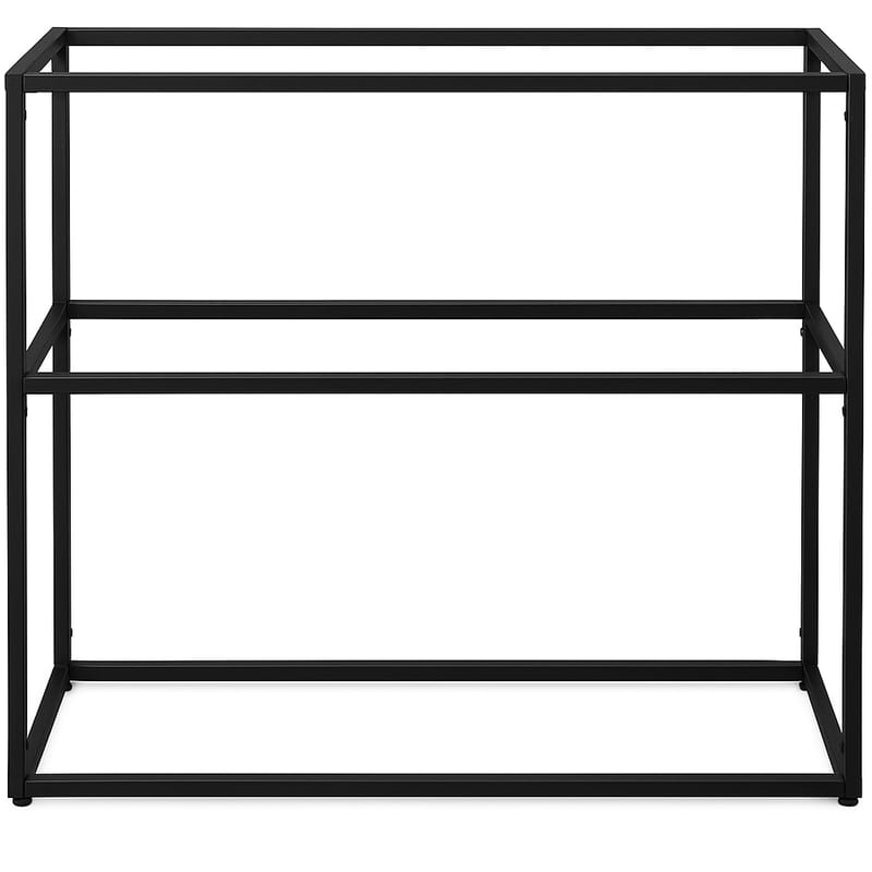 Konsolbord 100x35 cm Underrede - Svart - Products - Möbler - Bord & matgrupp - Avlastningsbord & sidobord - Konsolbord & hallbord