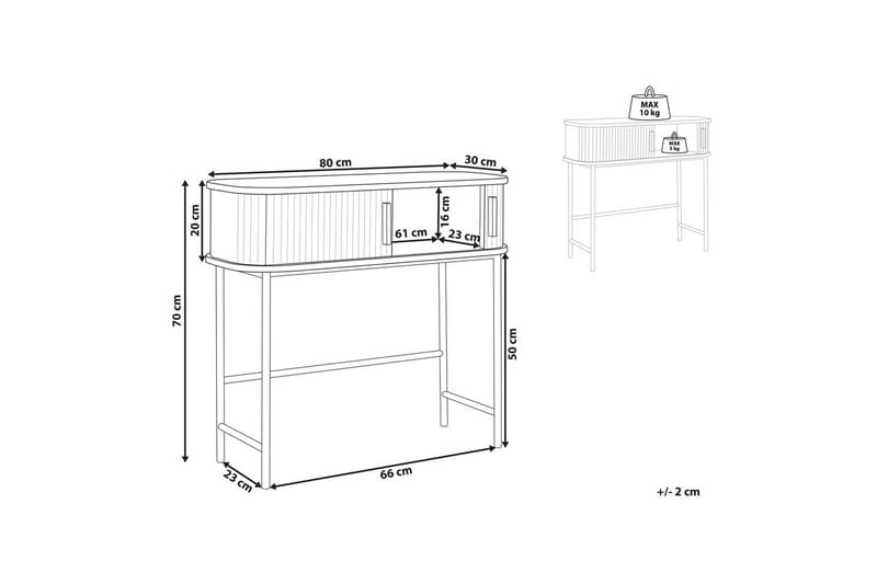 Konsolbord Bradley - Products - Möbler - Bord & matgrupp - Avlastningsbord & sidobord - Konsolbord & hallbord