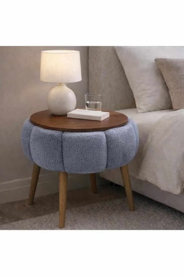 Kundu Sidobord Rund 45 cm Bubblig - Products - Möbler - Bord & matgrupp - Avlastningsbord & sidobord - Lampbord & sidobord