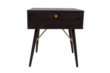 Luxemburg Sängbord Svart/Koppar - Products - Möbler - Bord & matgrupp - Avlastningsbord & sidobord - Sängbord & nattduksbord