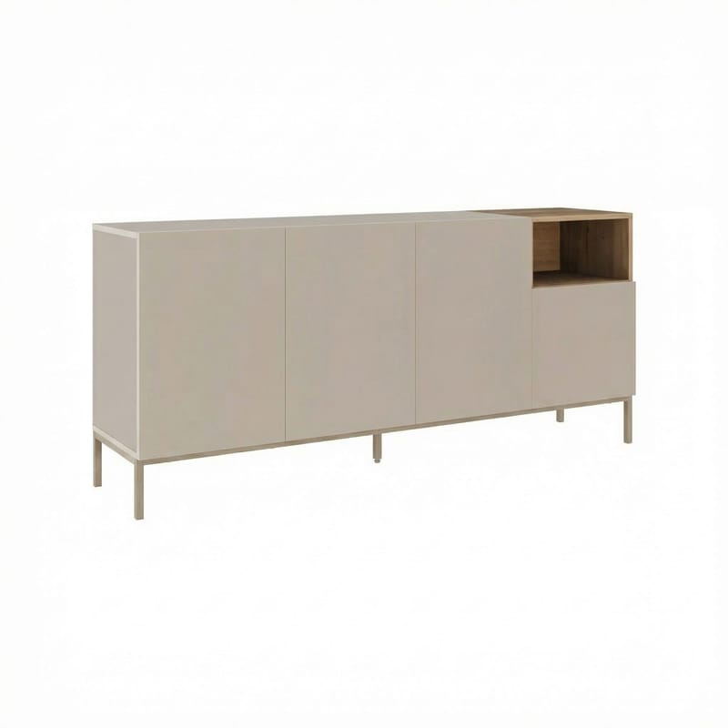 Morlen Konsol 180x80x41,8 cm - Santstone och naturlig ek - Products - Möbler - Bord & matgrupp - Avlastningsbord & sidobord - Konsolbord & hallbord