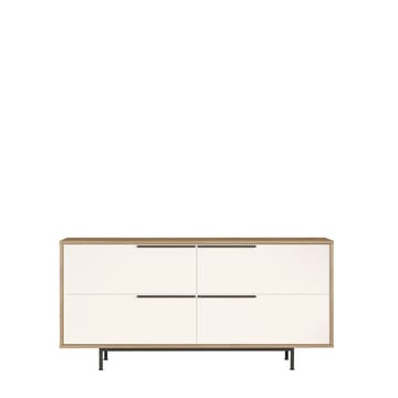 Nilena Konsol 160x74,3x44,5 cm - Ek och vitt - Products - Möbler - Bord & matgrupp - Avlastningsbord & sidobord - Konsolbord & hallbord