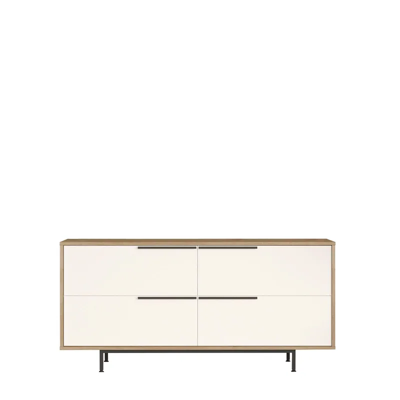 Nilena Konsol 160x74,3x44,5 cm - Ek och vitt - Products - Möbler - Bord & matgrupp - Avlastningsbord & sidobord - Konsolbord & hallbord