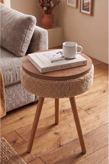 Queno Sidobord 33x55 cm - Beige - Products - Möbler - Bord & matgrupp - Avlastningsbord & sidobord - Brickbord & småbord
