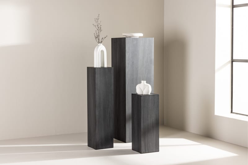 Ramsvik Sidobord 40 cm - Svart - Products - Möbler - Bord & matgrupp - Avlastningsbord & sidobord - Piedestal & blompiedestal