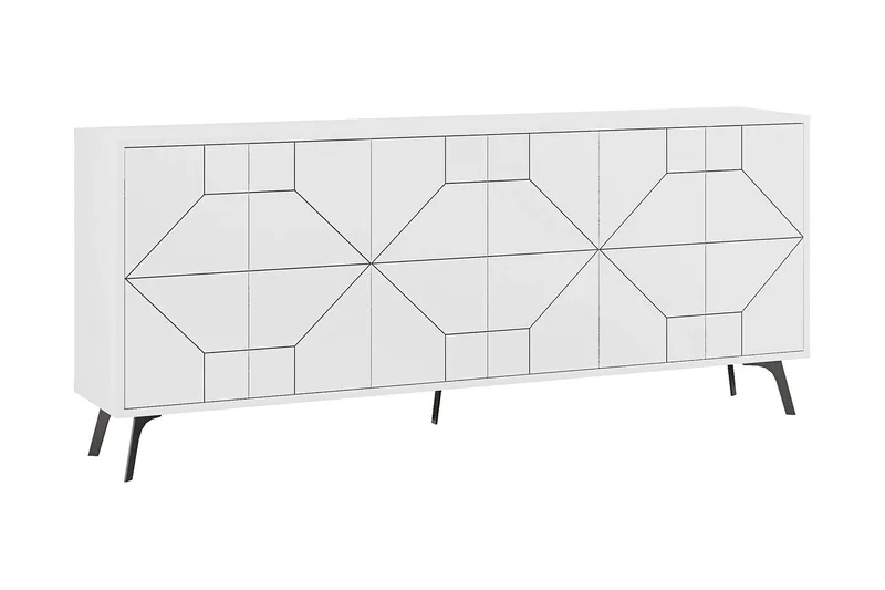 Rinorea Konsollbord 184x77,4 cm, Vit