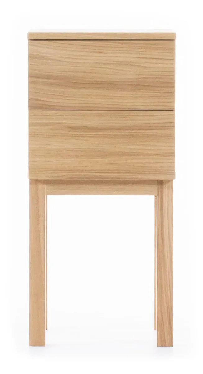 Sängbord Österlen med Lådor - Ek - Products - Möbler - Bord & matgrupp - Avlastningsbord & sidobord - Sängbord & nattduksbord