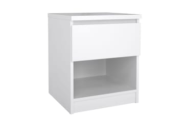 Salomns Sängbord 40,4 cm - Vit - Products - Möbler - Bord & matgrupp - Avlastningsbord & sidobord - Sängbord & nattduksbord
