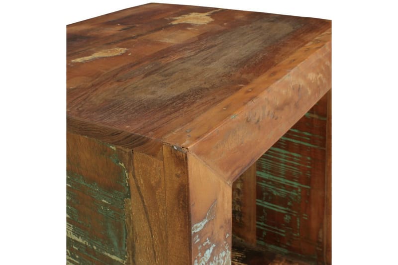 Sido bord Wohnling Massivt återvunnet trä Kolkutta kube Industriell - Products - Möbler - Bord & matgrupp - Avlastningsbord & sidobord - Brickbord & småbord