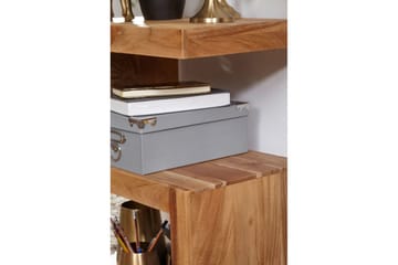 Sido bord Wohnling Massivt trä, S-kub, lantlig stil Akacia - Akacia - Products - Möbler - Bord & matgrupp - Avlastningsbord & sidobord - Brickbord & småbord