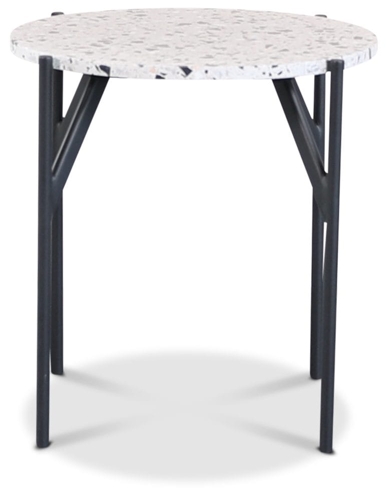 Sidobord Ø50 cm - Terrazzo sten - Terrazzo - Products - Möbler - Bord & matgrupp - Avlastningsbord & sidobord - Lampbord & sidobord