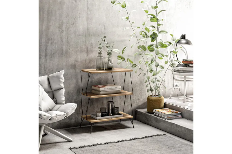 Sidobord & lampbord Igazz Sidobord 48 cm Trä/Natur - Products - Möbler - Bord & matgrupp - Avlastningsbord & sidobord - Brickbord & småbord