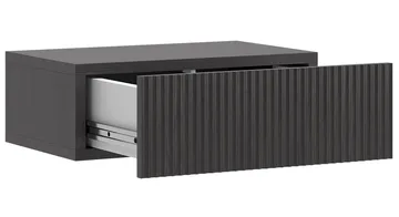 Takayo Sängbord 50 cm - Svart - Products - Möbler - Bord & matgrupp - Avlastningsbord & sidobord - Sängbord & nattduksbord