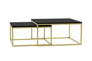 Wardner Soffbord 76 cm - Svart - Products - Möbler - Bord & matgrupp - Avlastningsbord & sidobord - Satsbord