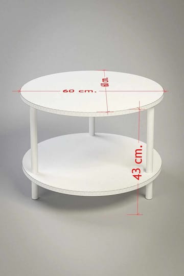Belvo Soffbord 60x43 cm - Furu - Products - Möbler - Bord & matgrupp - Soffbord