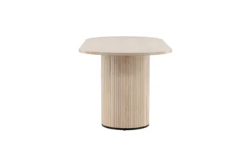 Bianca Matbord 200 cm Ovalt - Beige - Products - Möbler - Bord & matgrupp - Matbord & köksbord