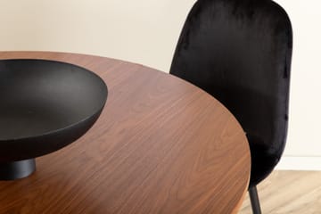 Bianca Matgrupp 110 cm Rund med 4 Polar stolar - Svart - Products - Möbler - Bord & matgrupp - Matgrupp