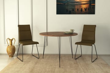 Bonnick Bord 90 cm - Valnöt - Products - Möbler - Bord & matgrupp - Matbord & köksbord