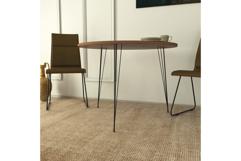 Bonnick Bord 90 cm - Valnöt - Products - Möbler - Bord & matgrupp - Matbord & köksbord