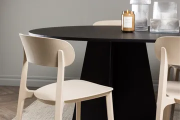 Bootcut Matgrupp 230 cm Oval med 6 Åstol stolar - Svart - Products - Möbler - Bord & matgrupp - Matgrupp