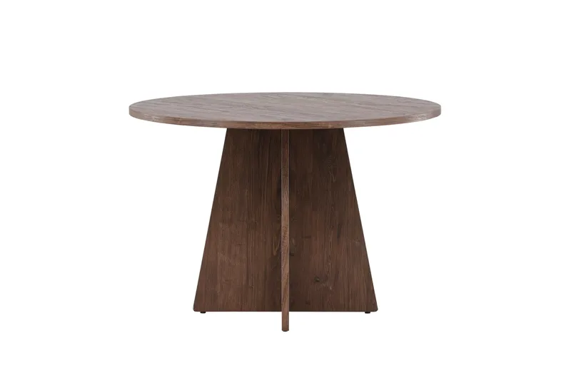 Bootcut Runt Litet Matbord Valnöt 110 cm - Mörkbrunt / Trä - Products - Möbler - Bord & matgrupp - Matbord & köksbord