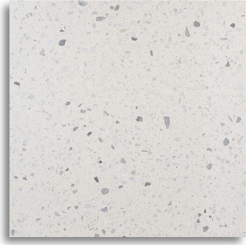 Toppskiva Air Soffbord 50x50 cm, Terrazzo Bianco