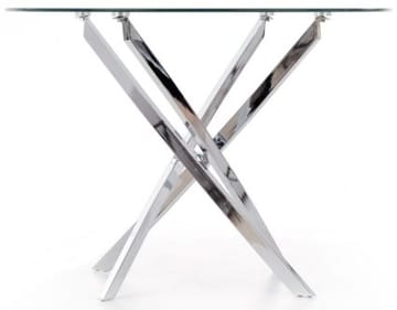 Underrede Trend Bord Ø100 cm Glas - Krom - Products - Möbler - Bord & matgrupp - Bordstillbehör - Underrede bord