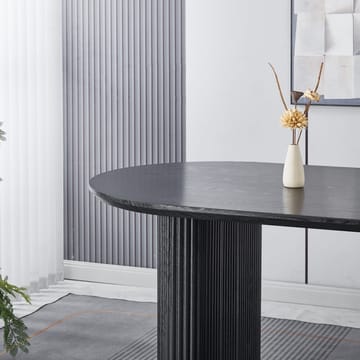 Callum matbord 180x90 cm - Svartbetsad ek - Svartbetsad ek - Products - Möbler - Bord & matgrupp - Matbord & köksbord