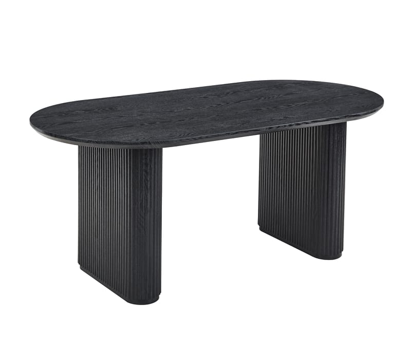 Callum matbord 180x90 cm - Svartbetsad ek - Svartbetsad ek - Products - Möbler - Bord & matgrupp - Matbord & köksbord