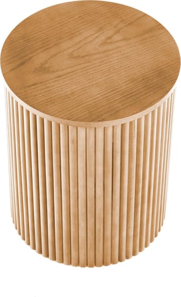 Celie runt soffbord med trästavar Ø40 cm - Trä - Products - Möbler - Bord & matgrupp - Soffbord