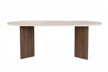 Ceylin Matbord 200x75x90 cm - Travertine Walnut - Products - Möbler - Bord & matgrupp - Matbord & köksbord