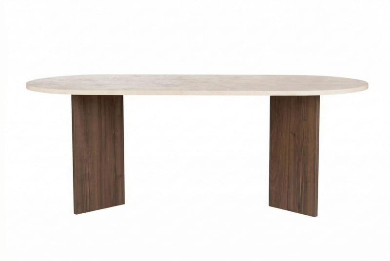 Ceylin Matbord 200x75x90 cm - Travertine Walnut - Products - Möbler - Bord & matgrupp - Matbord & köksbord