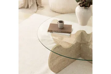 Chaino Soffbord 90 cm - Beige - Products - Möbler - Bord & matgrupp - Soffbord